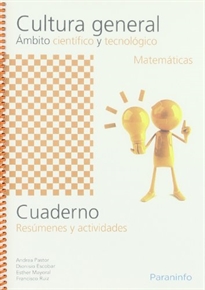Books Frontpage Cuaderno de cultura general ámbito científico y tecnológico. Matemáticas