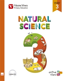 Books Frontpage Natural Science 3 Madrid+ Cd (active Class)