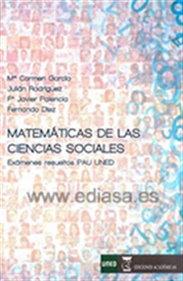 Books Frontpage Matemáticas de las ciencias sociales