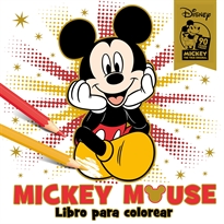 Books Frontpage Mickey Mouse. Libro para colorear. Especial 90 aniversario