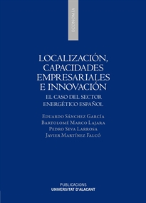 Books Frontpage Localización, capacidades empresariales e innovación