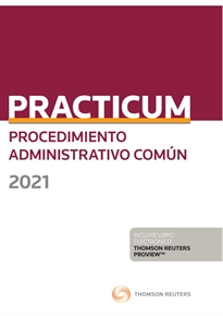 Books Frontpage Practicum Procedimiento Administrativo Común 2021 (Papel + e-book)