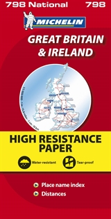 Books Frontpage Mapa National Gran Bretaña Irlanda  "Alta Resistencia"