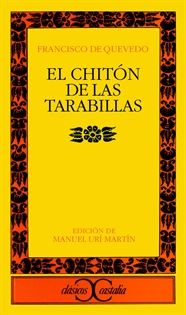 Books Frontpage El chitón de las tarabillas                                                     .