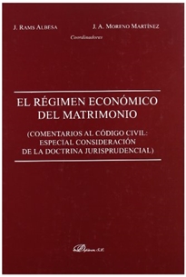 Books Frontpage El regimen económico del matrimonio