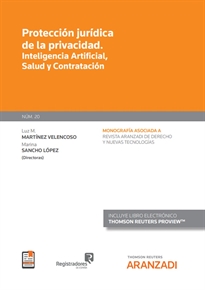Books Frontpage Protección jurídica de la privacidad. Inteligencia Artificial, Salud y Contratación (Papel + e-book)