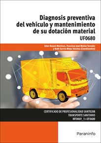 Books Frontpage Diagnosis preventiva del vehículo y mantenimiento de su dotación material