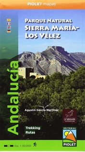 Books Frontpage Parque Natural Sierra María - Los Vélez. Escala 1:30.000