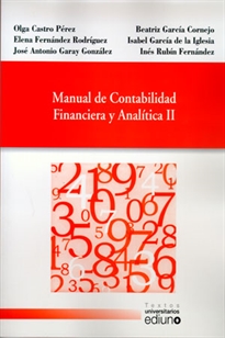 Books Frontpage Manual de Contabilidad Financiera y Analítica II