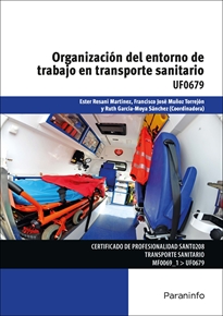Books Frontpage Organización del entorno de trabajo en transporte sanitario