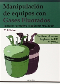 Books Frontpage Manipulación De Equipos Con Gases Fluorados