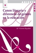 Front pageCanon literario y diferencia de género en la educación