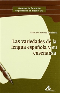 Books Frontpage Las variedades de la lengua española y su enseñanza