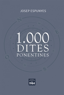 Books Frontpage 1.000 dites ponentines.