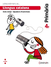 Books Frontpage Supercompetents en... Llengua catalana. 4 Primària. Construïm. Quadern