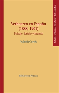 Books Frontpage Verhaeren en España (1888, 1901)