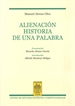 Front pageAlienación. Historia de una palabra