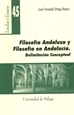 Front pageFilosofía andaluza y filosofía en Andalucía. Delimitación conceptual