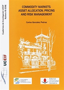 Books Frontpage Commodity markets: asset allocation, pricing and risk management.