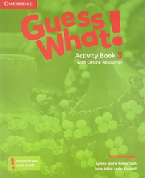 Books Frontpage Guess What! Level 3 Activity Book with Online Resources British English