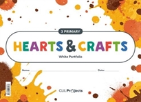 Books Frontpage Hearts & Crafts White Notebook 3 Primaria