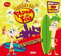 Books Frontpage Phineas y Ferb. Deportes. Libro educativo con pegatinas