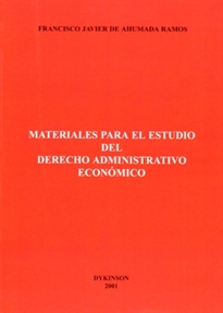 Books Frontpage Materiales para el estudio del derecho administrativo económico