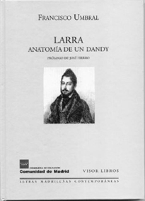 Books Frontpage Larra. Anatomía de un dandy