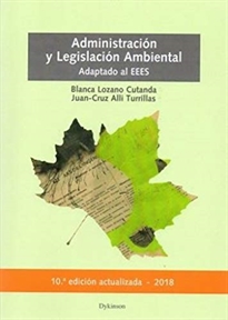 Books Frontpage Administración y legislación ambiental