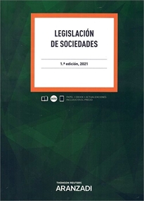 Books Frontpage Legislación de sociedades (Papel + e-book)