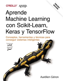 Books Frontpage Aprende Machine Learning con Scikit-Learn, Keras y TensorFlow. Tercera Edición