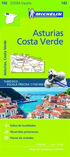 Books Frontpage Mapa Zoom Asturias, Costa Verde