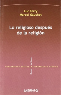 Books Frontpage Lo religioso después de la religión