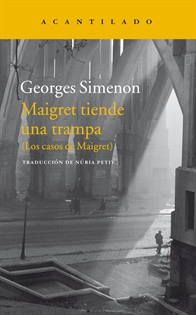 Books Frontpage Maigret tiende una trampa