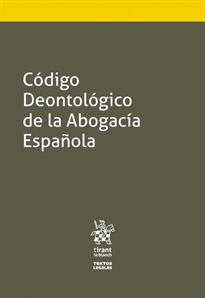 Books Frontpage Código Deontológico de la Abogacía Española