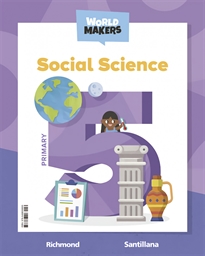 Books Frontpage Social Science 5 Primary Student's Book World Makers