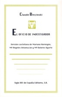 Books Frontpage El oficio de investigador