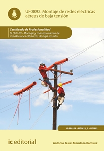 Books Frontpage Montaje de redes eléctricas aéreas de baja tensión. ELEE0109 -  Montaje y mantenimiento de instalaciones eléctricas de Baja Tensión