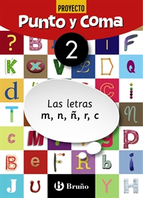 Books Frontpage Punto y Coma Lengua 2 Las letras m, n, ñ, r, c