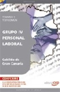 Books Frontpage Grupo IV Personal Laboral del Cabildo de Gran Canaria. Temario y Test Común