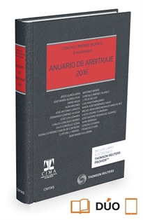 Books Frontpage Anuario de arbitraje 2016 (Papel + e-book)