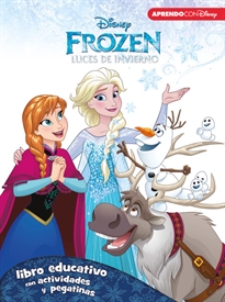 Books Frontpage Frozen. Luces de invierno. Libro educativo con actividades y pegatinas (Disney. Actividades)