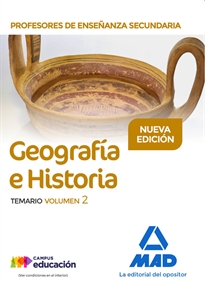 Books Frontpage Profesores de Enseñanza Secundaria Geografía e Historia Temario volumen 2