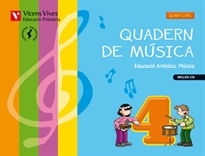 Books Frontpage Quadern Musica 4 Valencia+cd