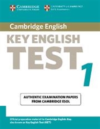 Books Frontpage Cambridge Key English Test 1 Student's Book 2nd Edition