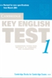 Front pageCambridge Key English Test 1 Student's Book 2nd Edition
