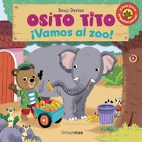Books Frontpage Osito Tito. ¡Vamos al zoo!