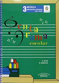 Books Frontpage Pentagrama Escolar Música 3