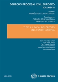 Books Frontpage Tutela judicial del crédito en la Unión Europea (Volumen III)