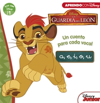 Books Frontpage La Guardia del León. Un cuento para cada vocal: a, e, i, o, u (Leo con Disney - Nivel 1)